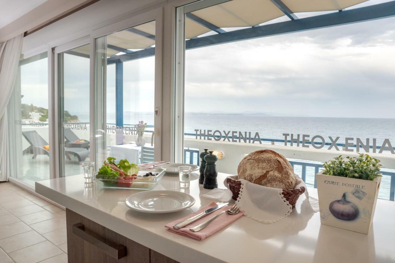 Theoxenia Chios Apartments Paralia Agias Foteinis المظهر الخارجي الصورة