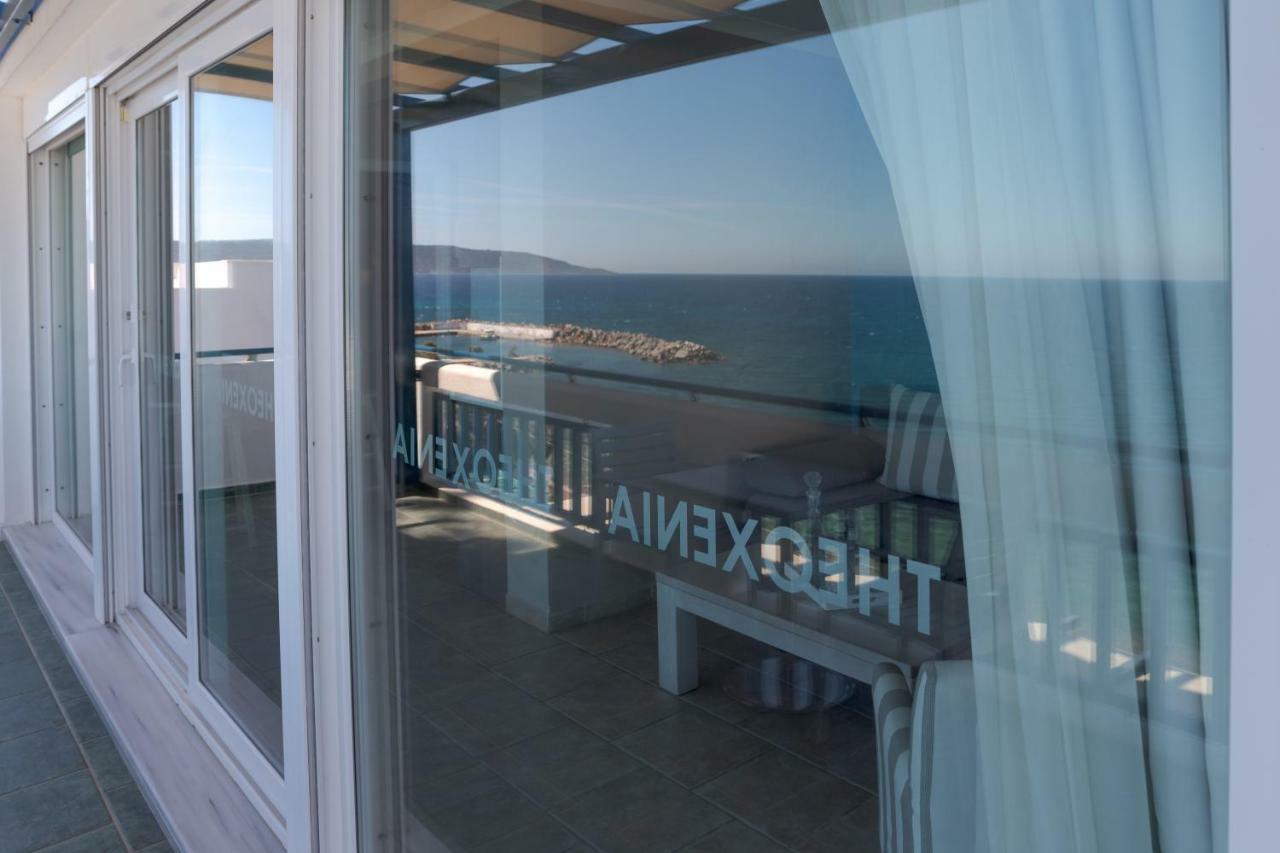 Theoxenia Chios Apartments Paralia Agias Foteinis المظهر الخارجي الصورة